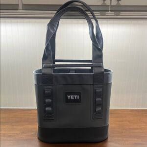 Yeti Black and Gray Duffel Tote Bag